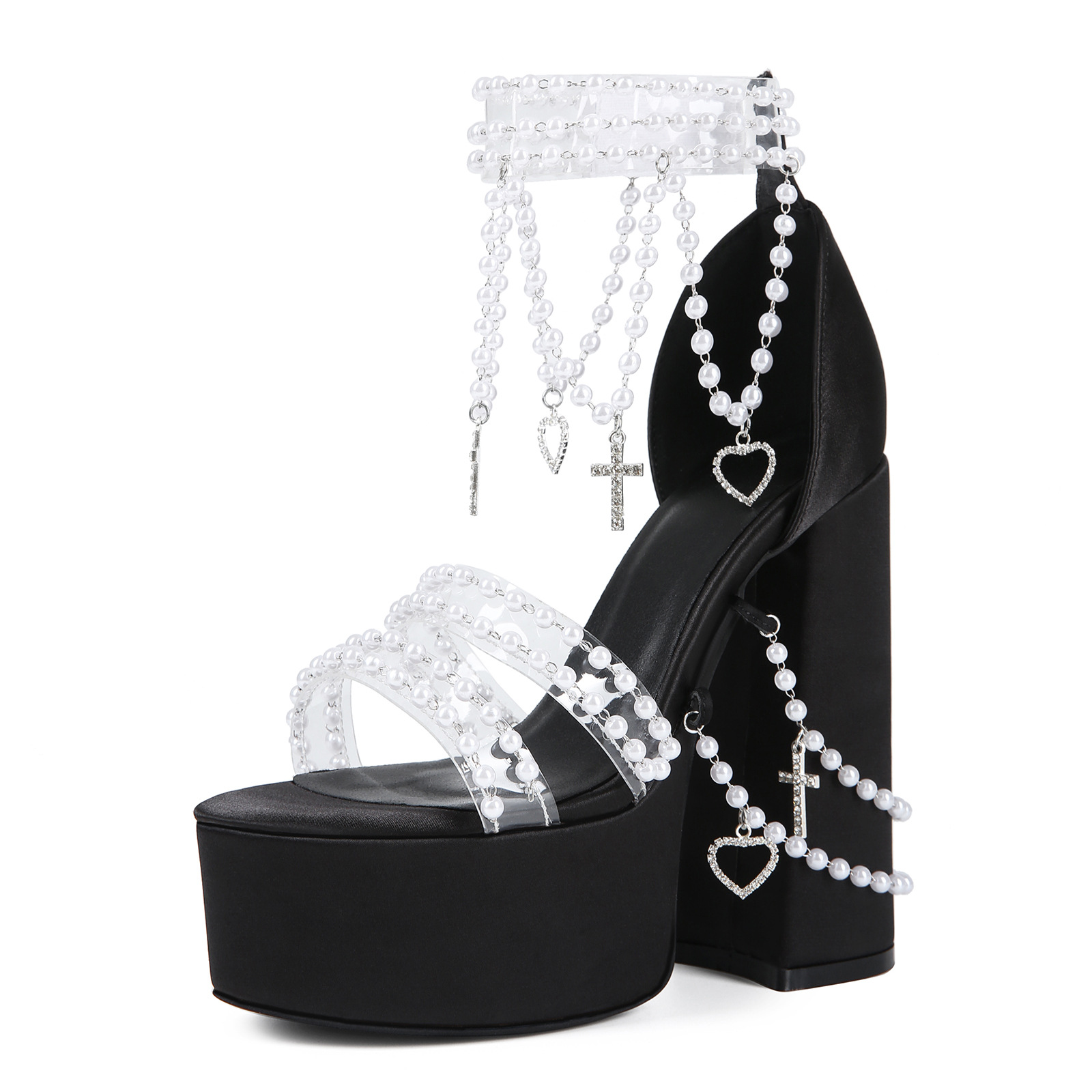 2026年女性用グラディエーターアンクルハイヒールサンダル、 - Sandal Strappy Heeled のレビューと価格