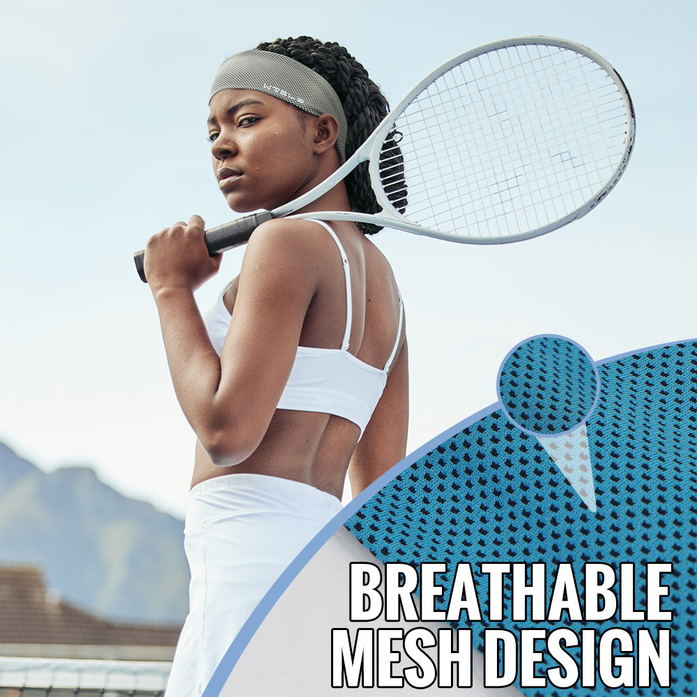 WRELS 4個入り 夏用スポーツヘッドバンド、通気性があり - Headband Summer Knit のレビューと価格