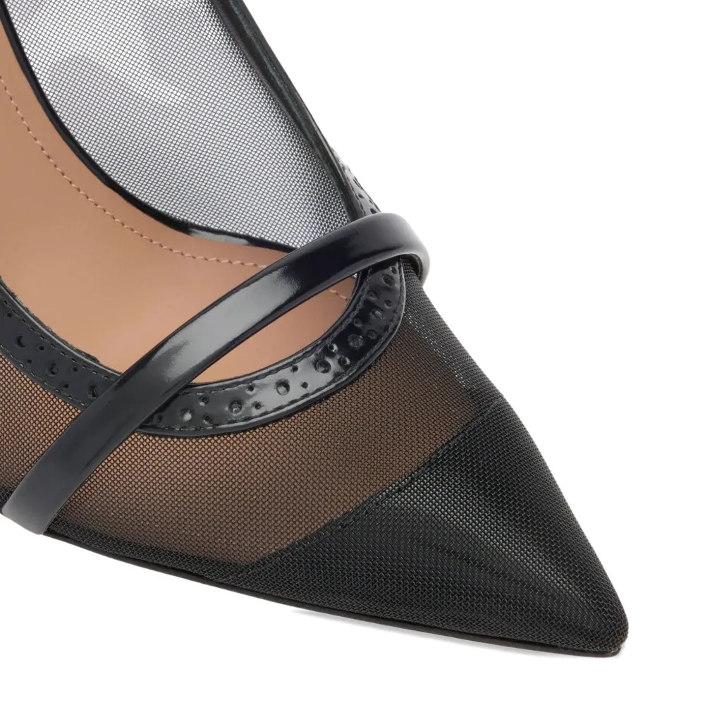 通気性のあるエアメッシュヒールサンダル、ポインテッドトゥ、ダ - Sandal Strappy Heeled のレビューと価格